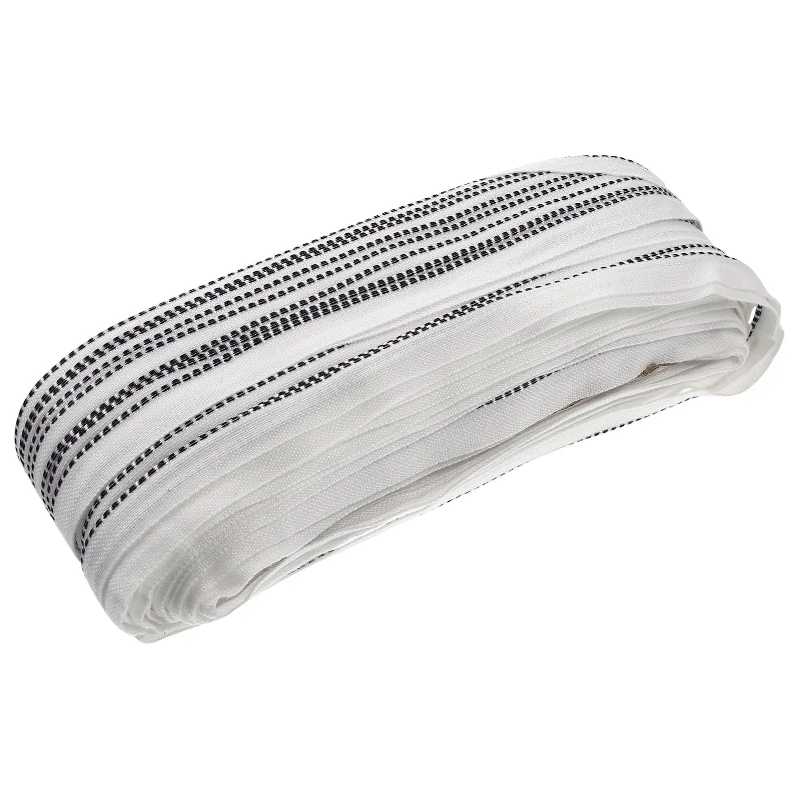

100M Photo Headbands Book Binding Belts Endbands for DIY Supplies Black White Dots Polyester Material Office Crafts 100M