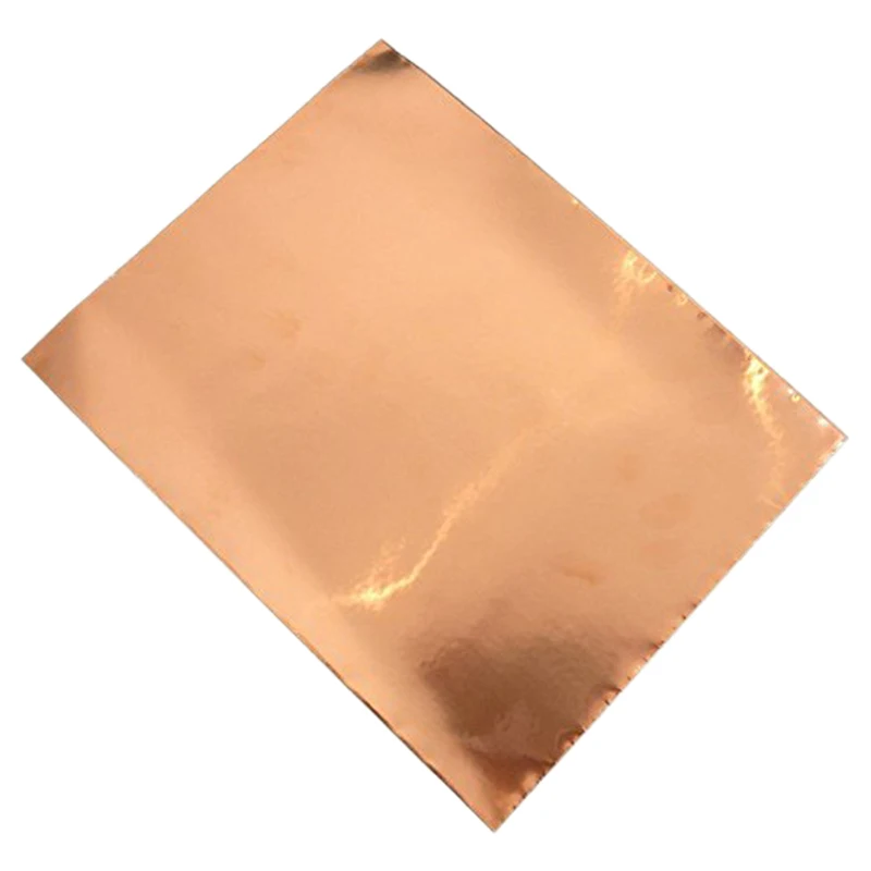 Cinta autoadhesiva multiusos de lámina protectora de cobre para guitarra, 22,5x30cm, 1 hoja/paquete