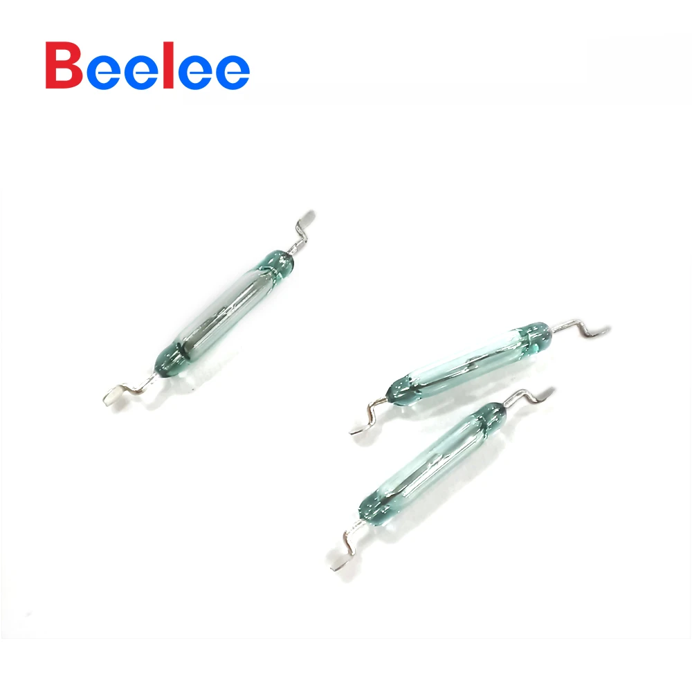 50PCS Beelee 1.8X10mm Reed Switch Glass SMD Reed Switch For For Level Sensor