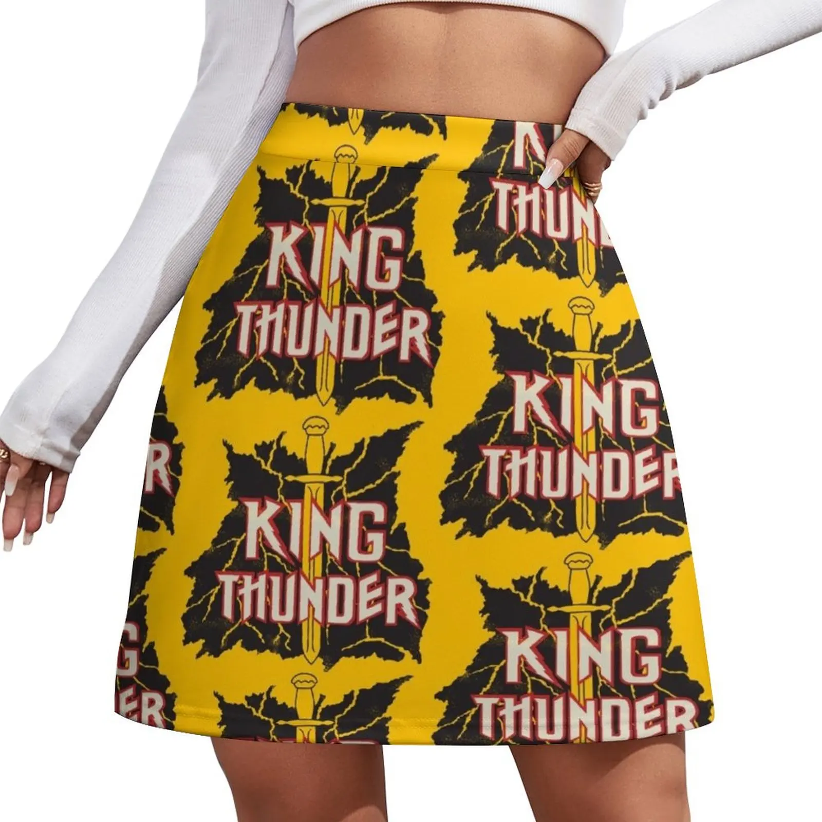 

King Thunder Glitter Rock Band (Quantum Leap) Mini Skirt luxury evening dresses 2026 cosplay Mini Skirt