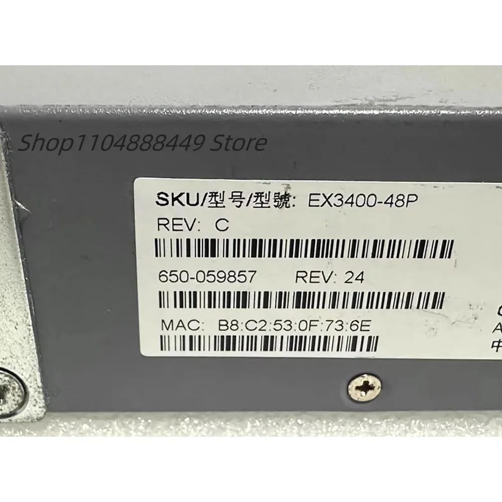 EX3400-48P ギガビット POE ネットワーク スイッチ