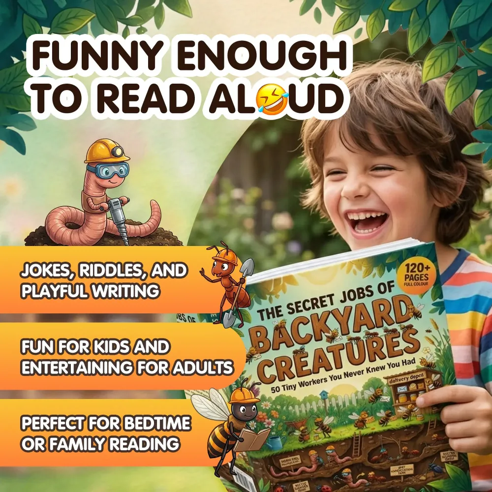 Children's Fun Animal Encyclopedia: A Must Read Full Color Illustration of Backyard Biological Secrets for Children Aged 6-10