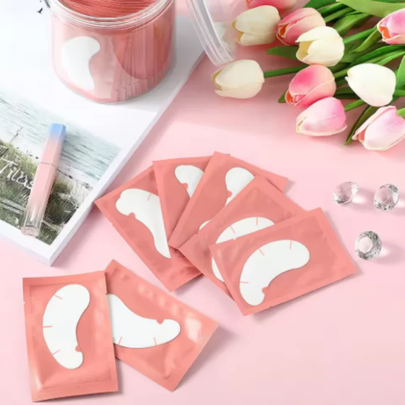 10/30/50/100 Stück Wimpernpads, Hydrogel-Patches für Wimpernverlängerung, Augenpad-Unterlagen, Wimpernverlängerungs-Tipps, Aufkleber, Make-up-Tools – Detail 7