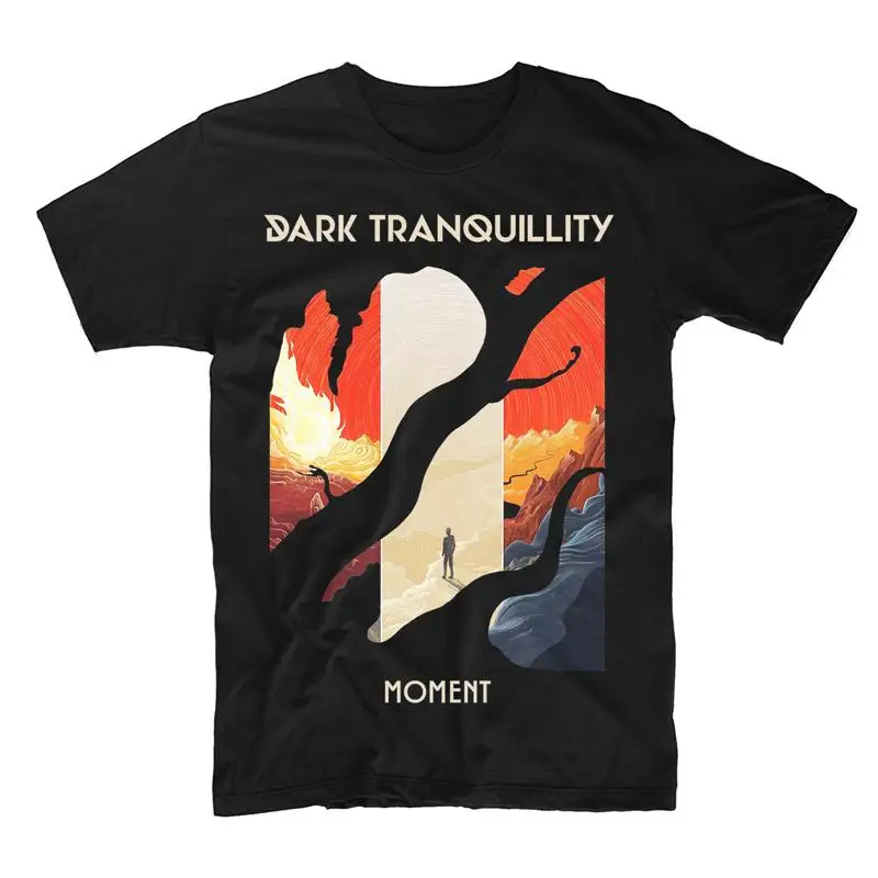 

Футболка Dark Tranquility Rock Metal, мужская и женская, S, M, L, Xl 2, 3Xl, США