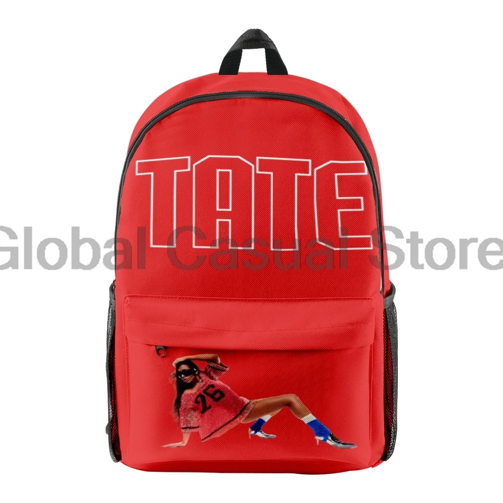 Tate McRae Merch Backpack 2024 Think Later Tour Women Men Rucksack Fashion Travel Bag Casual Daypack