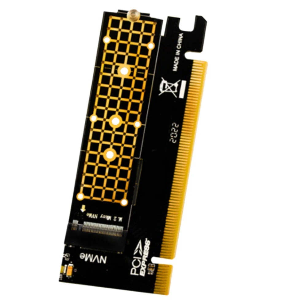 

M.2 NVME Expansion Card PCIE3.0 Porous Heat Dissipation Riser Card M-Key 2230/2242/2260/2280 Pci-E X16