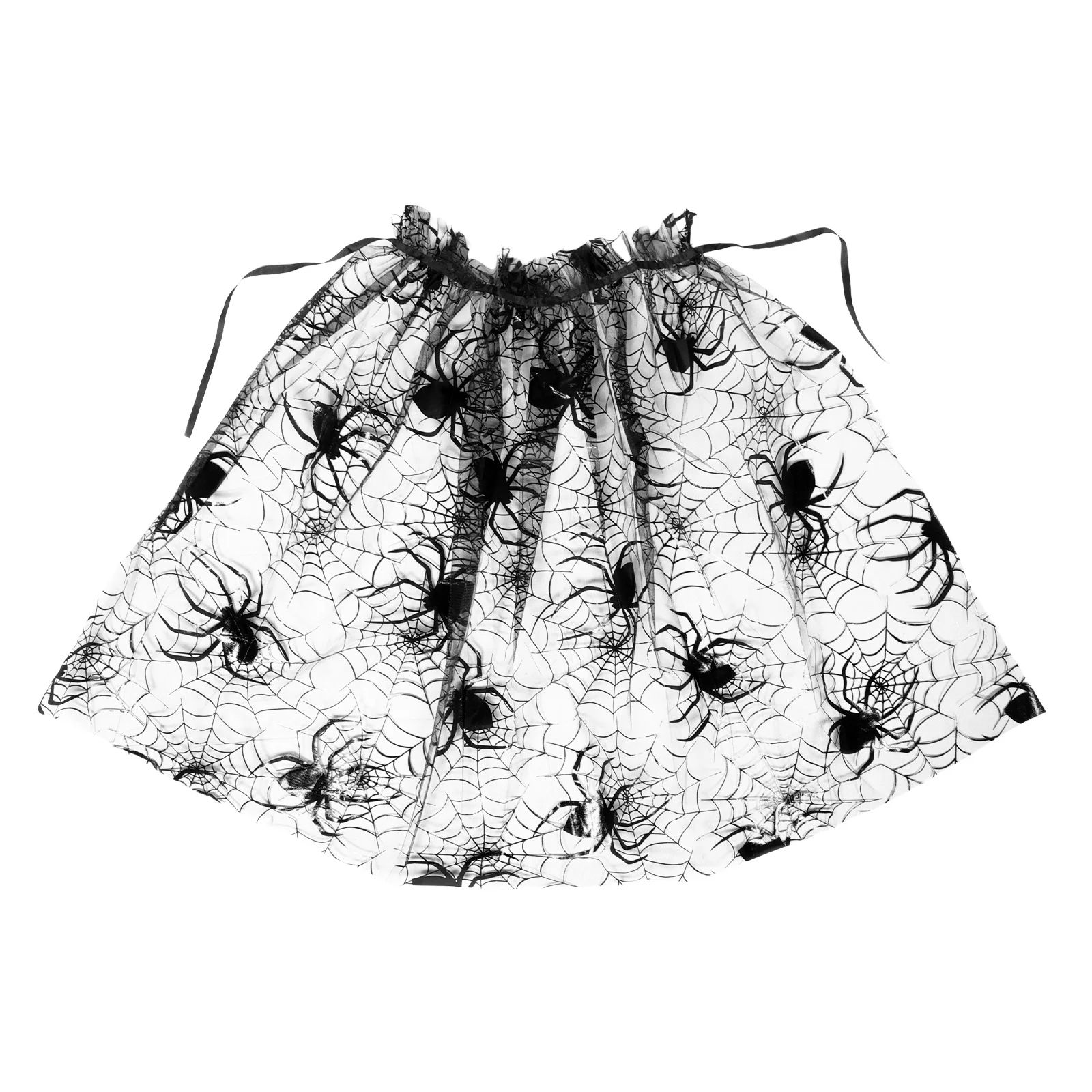 Płaszcz na Halloween dla dziewczynki, poliester, pajęczyna, peleryna pająka, kostium na imprezę Halloween, przebranie cosplay, peleryna pająka, kostium.