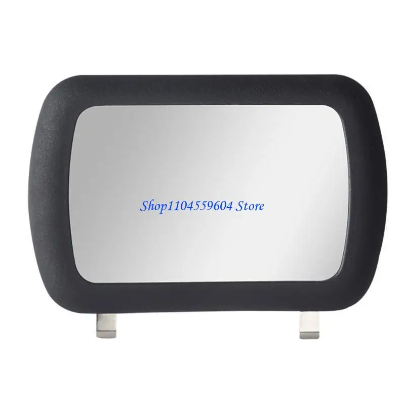 

12QM Sunvisor Glass Car Makeup Vanity Glass Clip on Sun Shading Glass