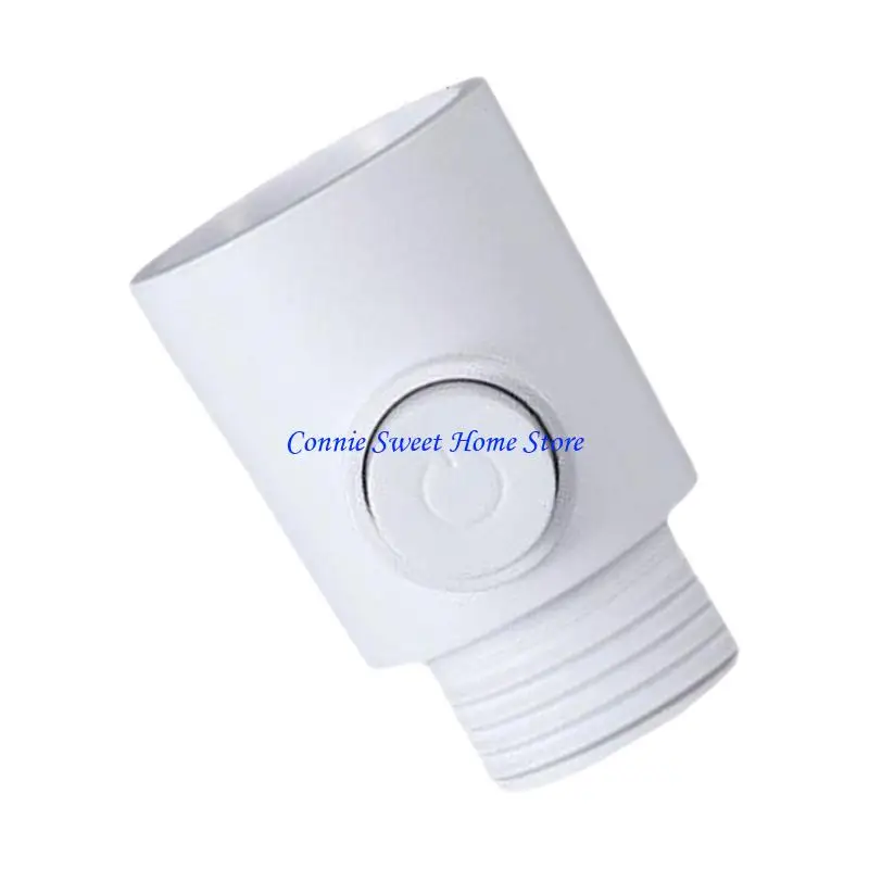 LXAF Shower Water Flows Control Valves Button Type for Arm and Bidet Sprayer