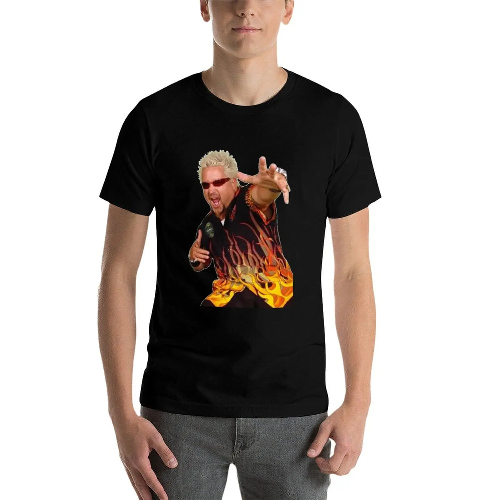 

Guy Fieri - King of flavortown T-Shirt t shirts for man cotton funny essential t shirt t shirts for man cotton T-Shirt