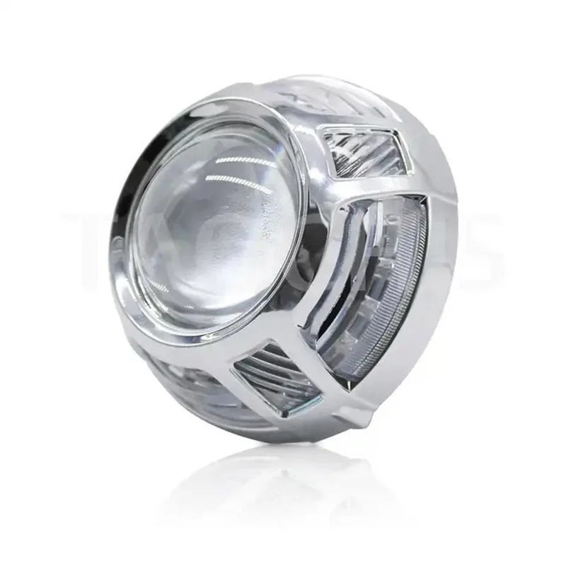 

3 Inch Bi LED Projector Lens Decorative Cover for Panamera with Angel Eye Demon Eye DRL 12V 3000K 6000K
