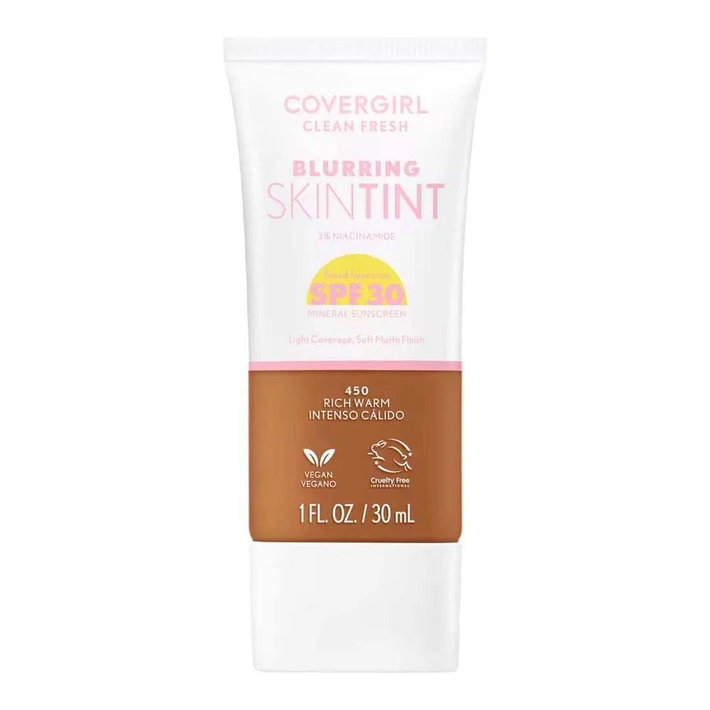 Covergirl Blurring Skin Tint SPF30 1oz 450 Rich Warm