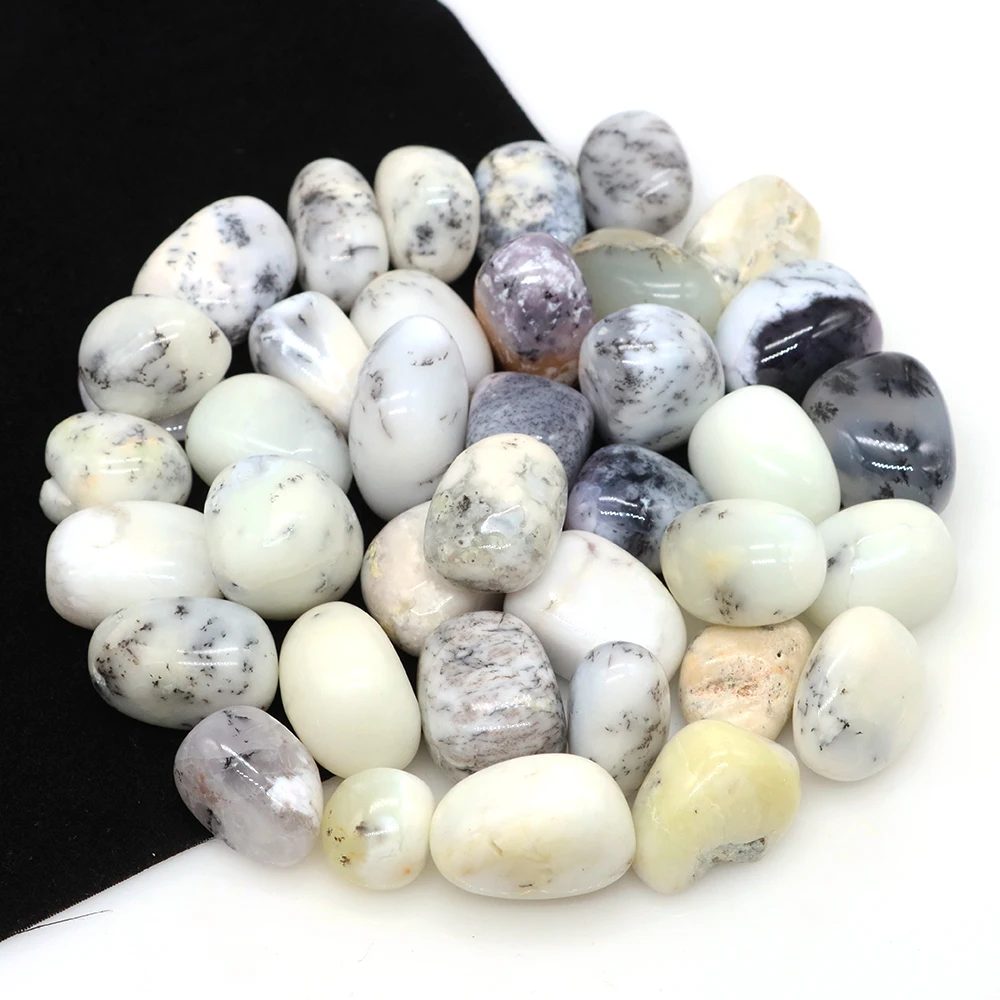 

Natural Dendritic Opal Tumbled Stone Bulk Healing Energy Crystal Mineral Specime Reiki Gems Aquarium Home Decor Lots Wholesale