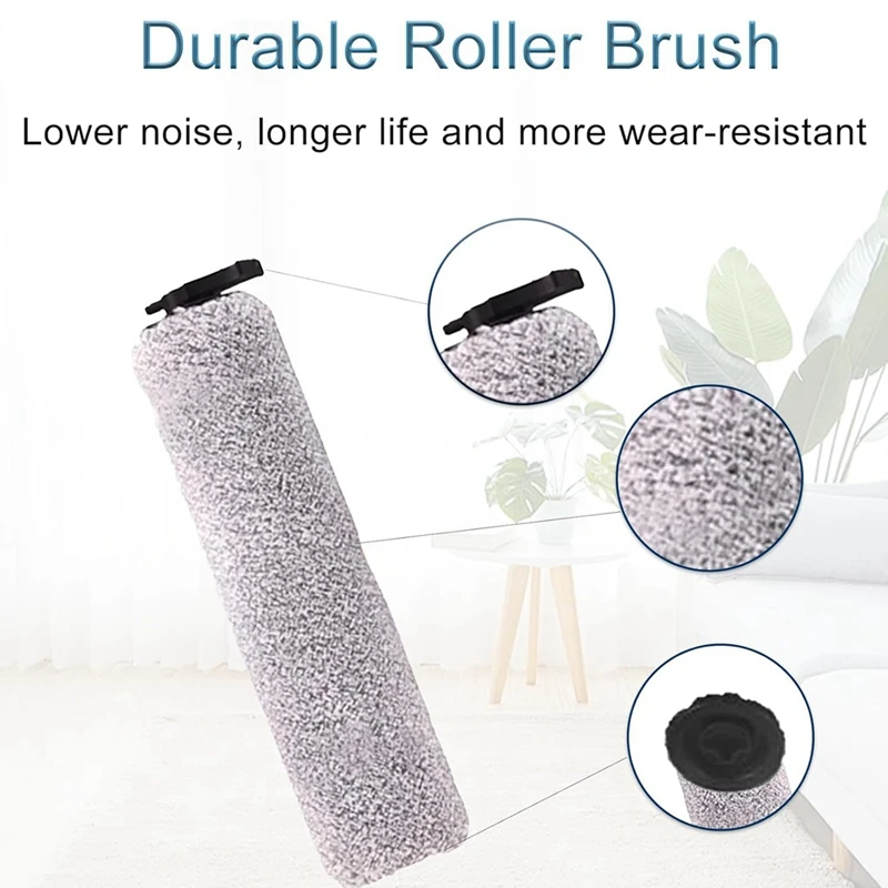 Vacuum Cleaner Brush Roll Filter Replacement Parts For Bissell Crosswave HF2/3845N/3831 Floor Scrubber Brush Filters