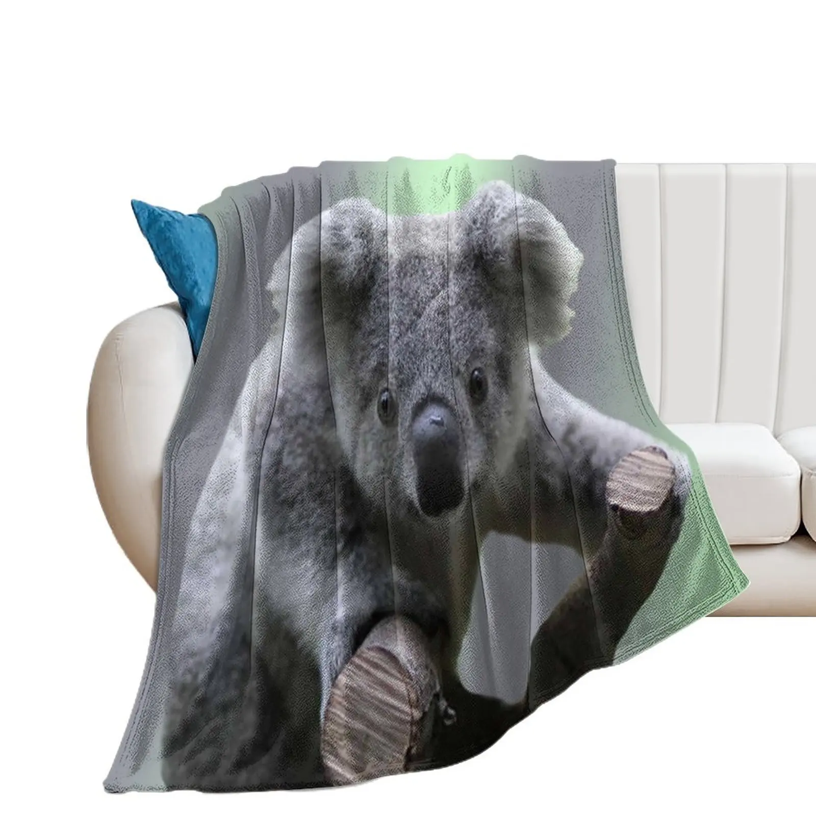 

Koala Bear Throw Blanket Bed linens Loose Blankets