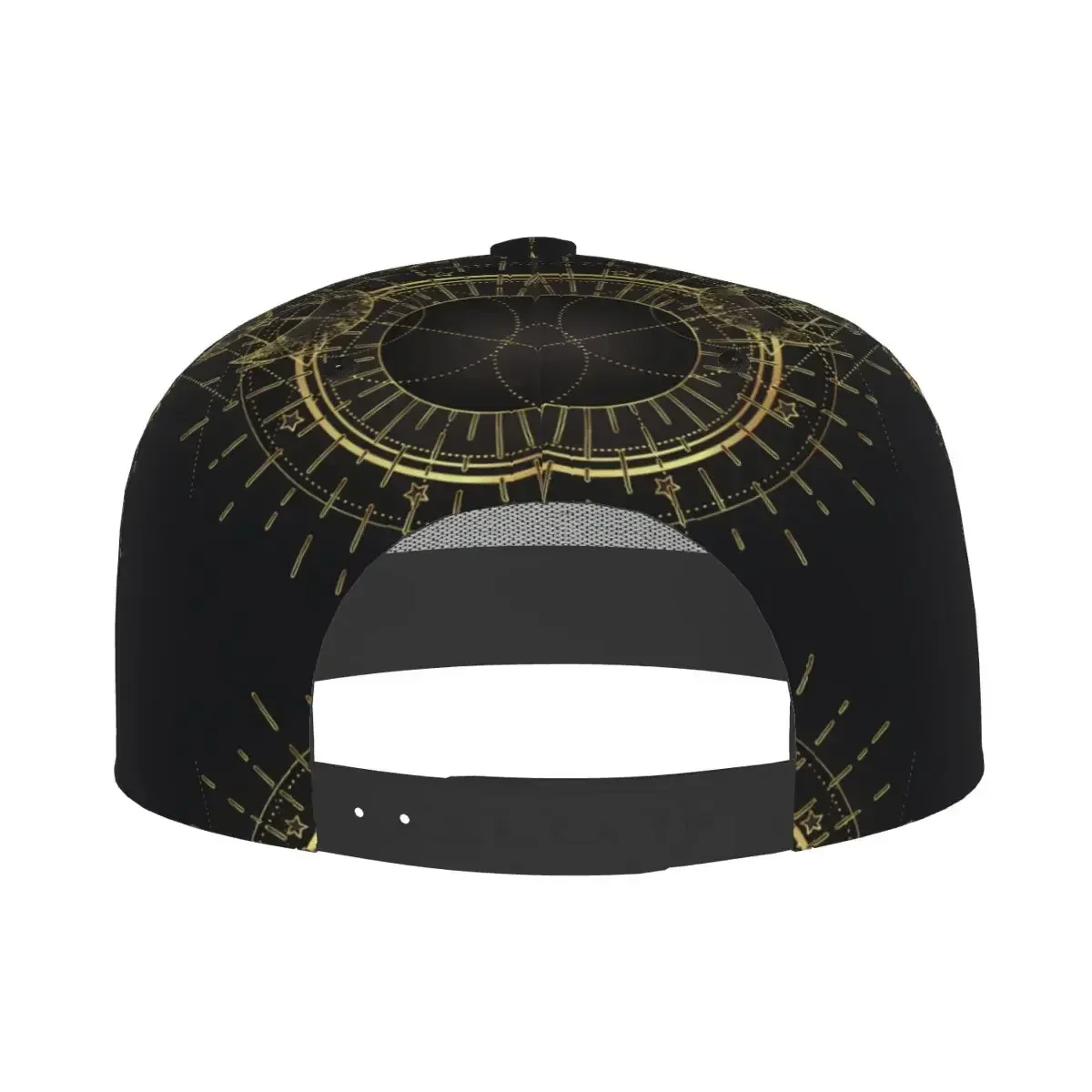 Boné de beisebol estampado em 3D para homens e mulheres, deusa da lua, astrologia mágica, chapéu solar casual, elegante estilo étnico, moda palco hip hop