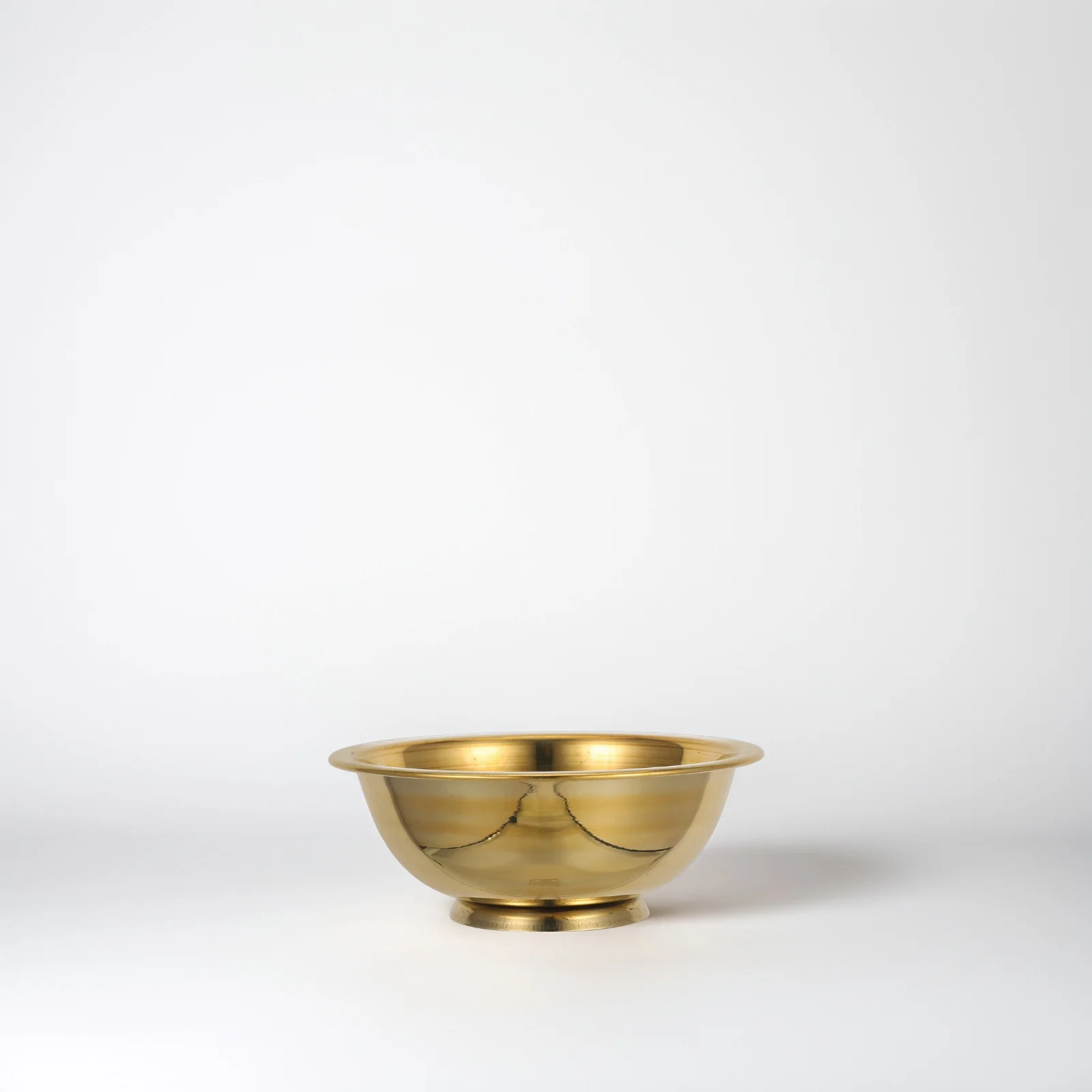 

Golden Copper Bowl Intricate Design Holy Water Vessel for Worship Ceremony Incense Holder Spiritual Practice Tibetan Buddhist