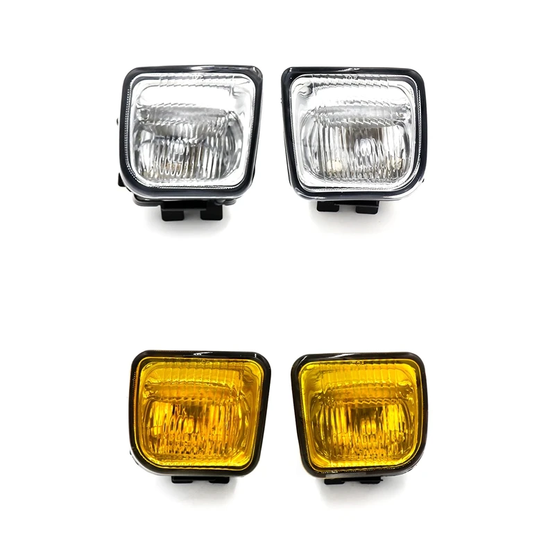 2Pcs Suitable For Honda Civic 96-98 Front Fog Lights With LED Block Fog Lights