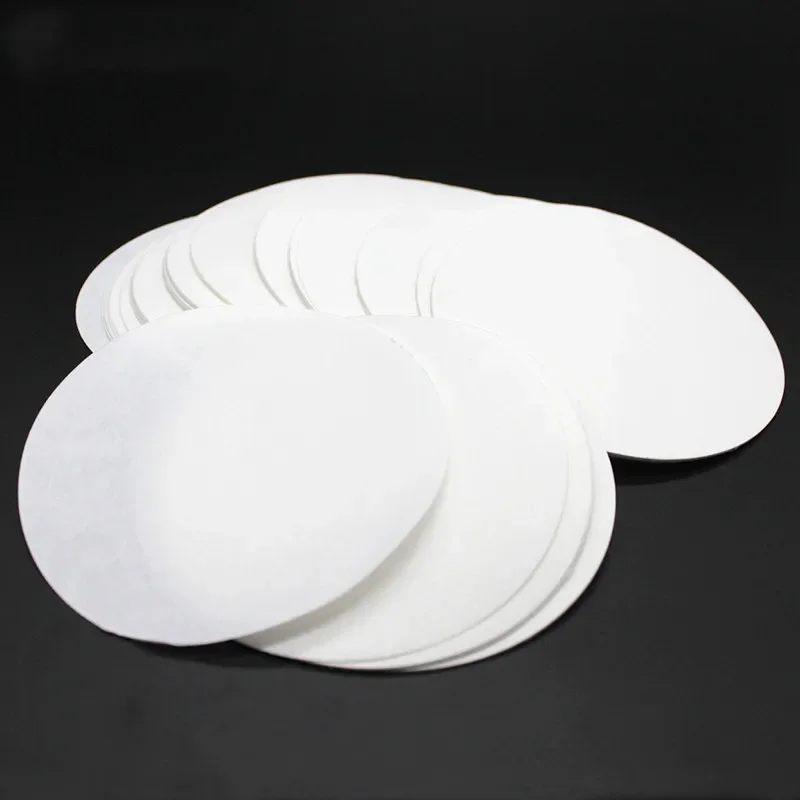 100pcs/set Medium-speed Qualitative Filter Paper 7cm Circular Laboratory Filter Paper Hole Diameter 10~20 Micron 0.2mm Thickness