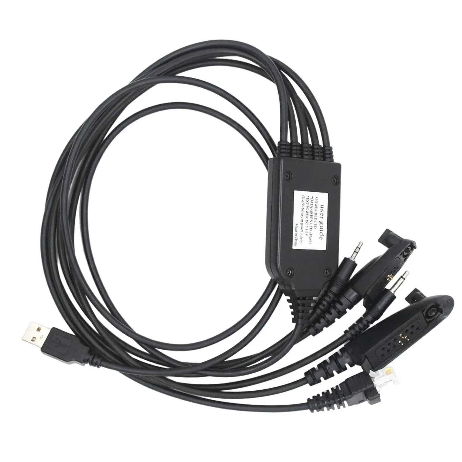 

5 in 1 Multifunctional USB Programming Cable, USB Program Cable for EX600 GP328Plus ct450 CP140