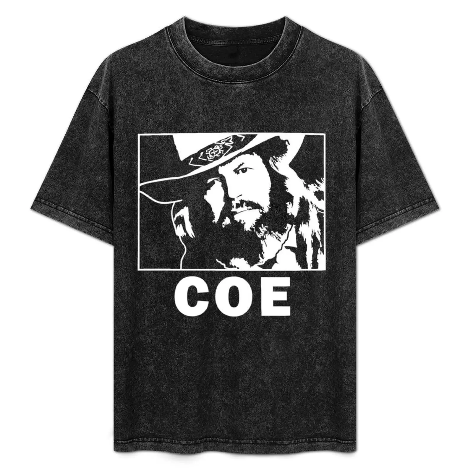 

David Allen Coe Country Music Legend T-Shirt Plus Size Basic Cotton T-Shirt