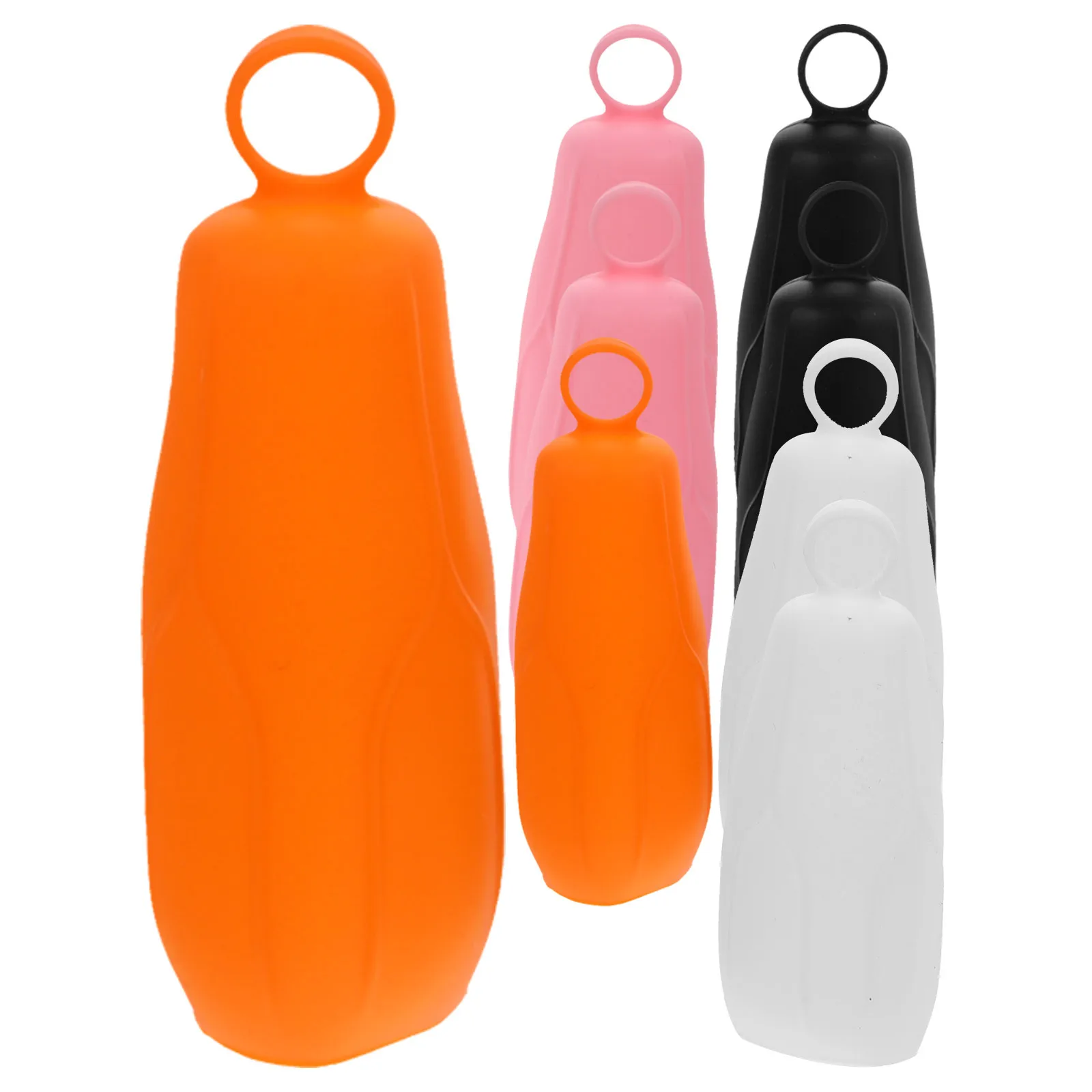 

8Pcs Silicone Travel Bottle Leakproof Sleeves Elastic Toiletries Covers Lotion Shampoo Reusable Portable Travel Bottle Covers