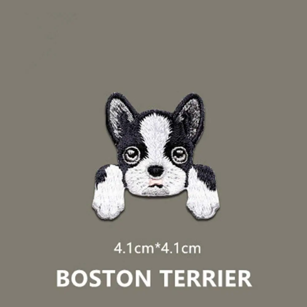 

Cute Small Dog Iron On Patch Clothing Patches Backpack Decoration Applique