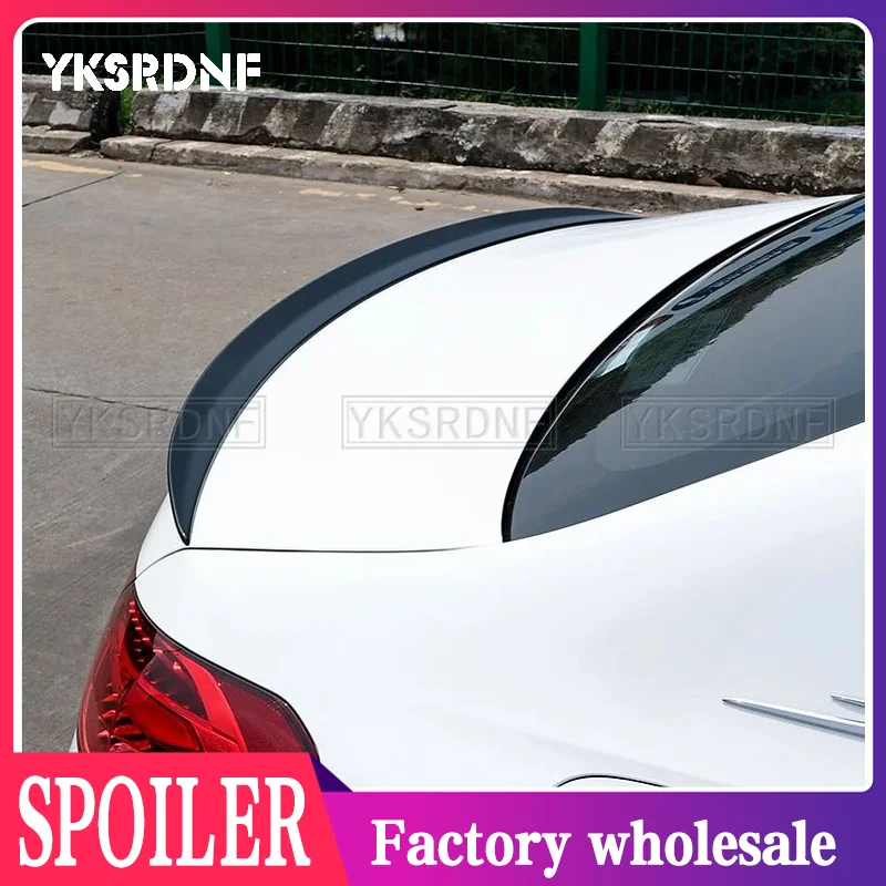

W206 Rear Spoiler Wing Tail Tuning For Mercedes Benz C class Sedan C200 C220 C300 C63 AMG Style 2021 2022 2023 Boot Trunk Lip