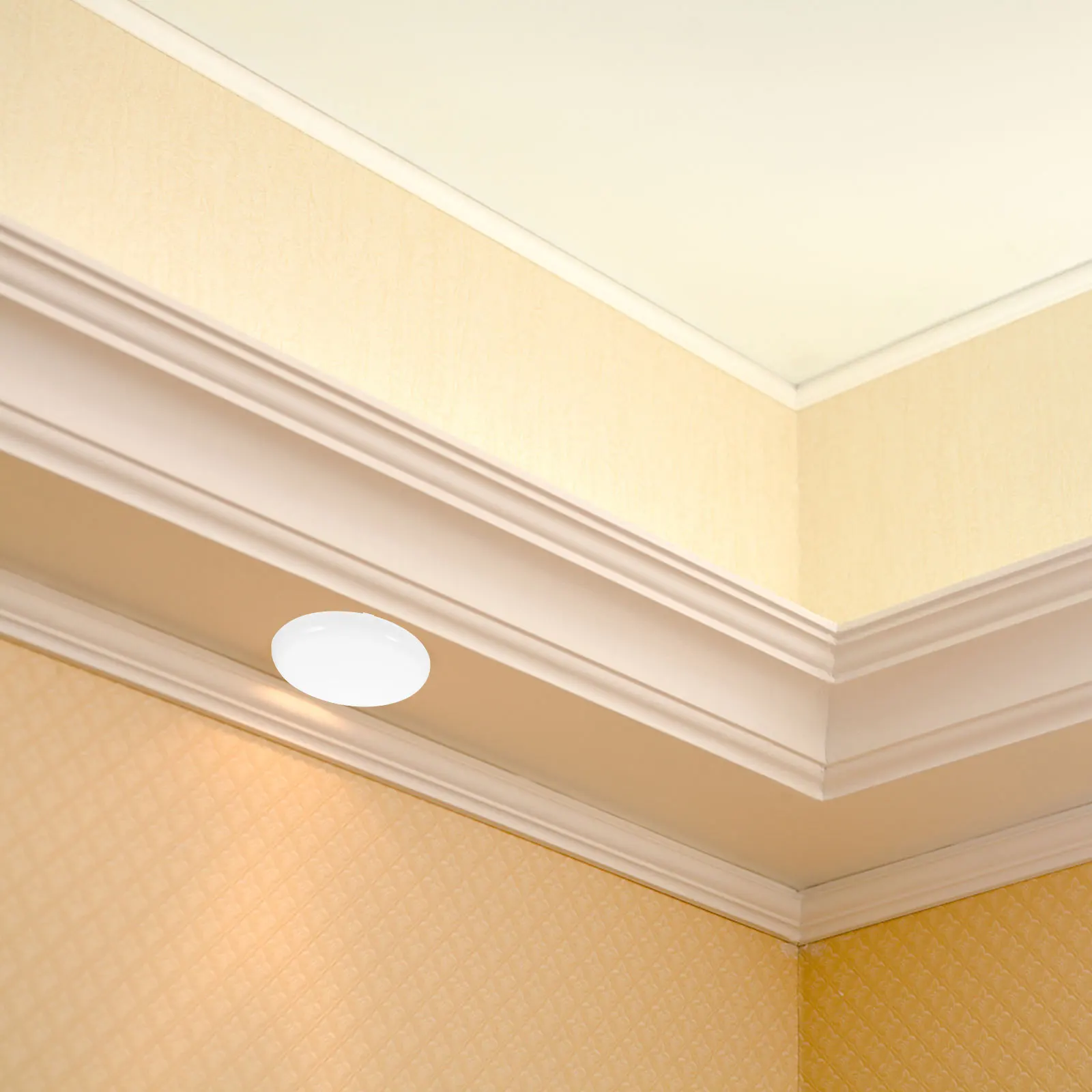 

2Pcs LED Bulb Diffuser Cover Curved Pc Material Anti Fog Even Light Distribution Ceiling Lamps White LED Flat Panel Covers