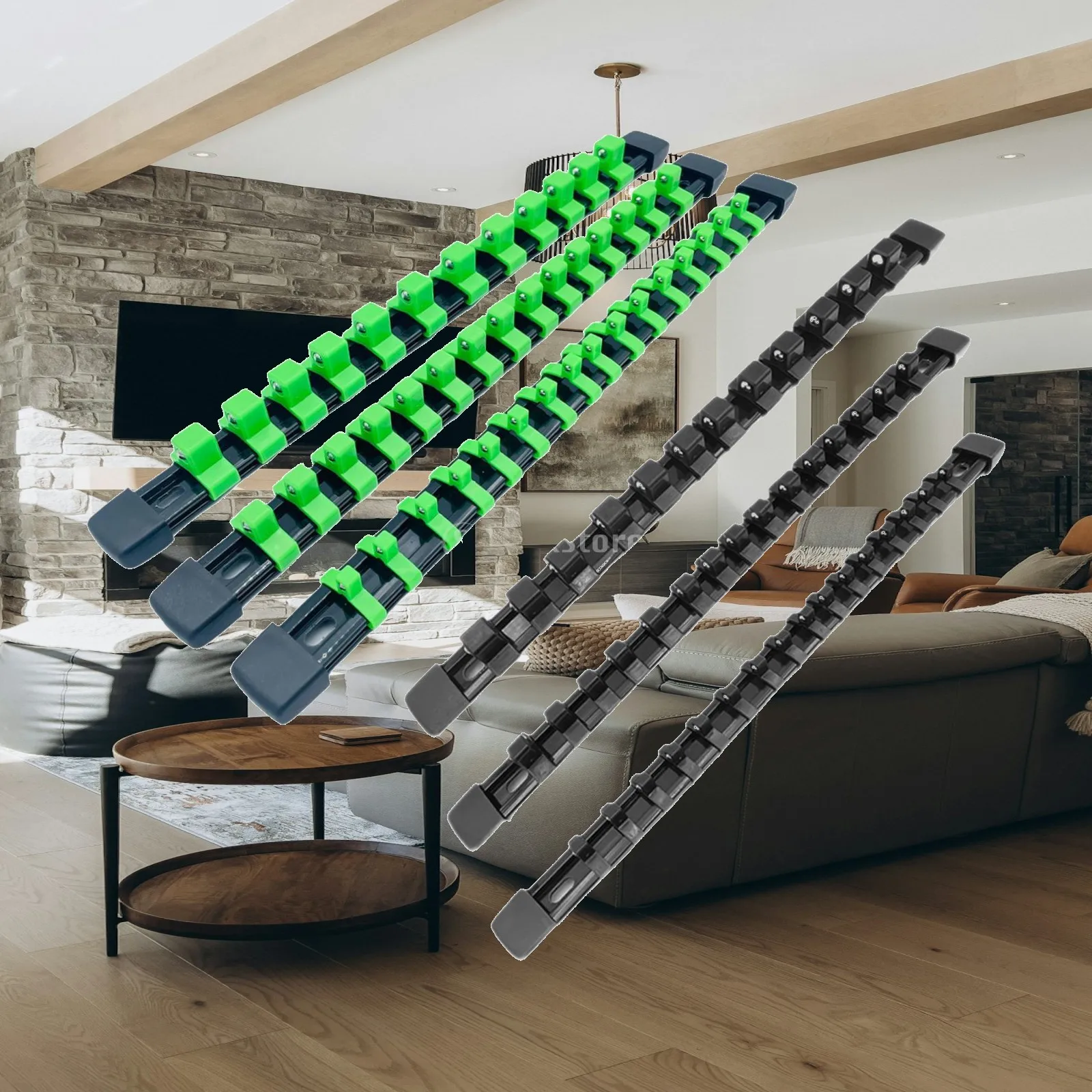Socket Rail Efficient Organize Universal Socket Frame Storage Rack for Drawer Toolbox Drawer Organizer