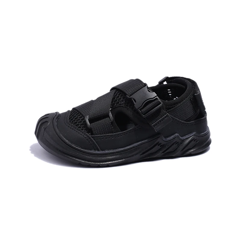 Boys Summer Sandals Baby Soft Breathable Mesh Shoes Children Anti-kick Sports Shoes Kids Buckle Design Beach Sandals