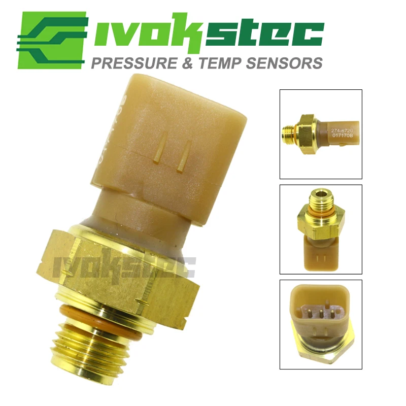 Oil Pressure Sensor Excavator For Caterpillar CAT E320D AP-600 432E CP-663E CP-573E CP-563E CS-583E CS-683E Perkins 274-6720