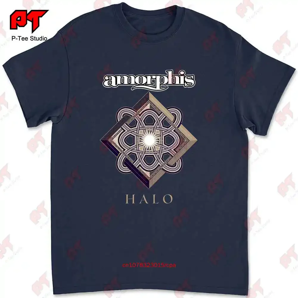 Amorphis 'Halo' Black T Shirt New Official N2CR