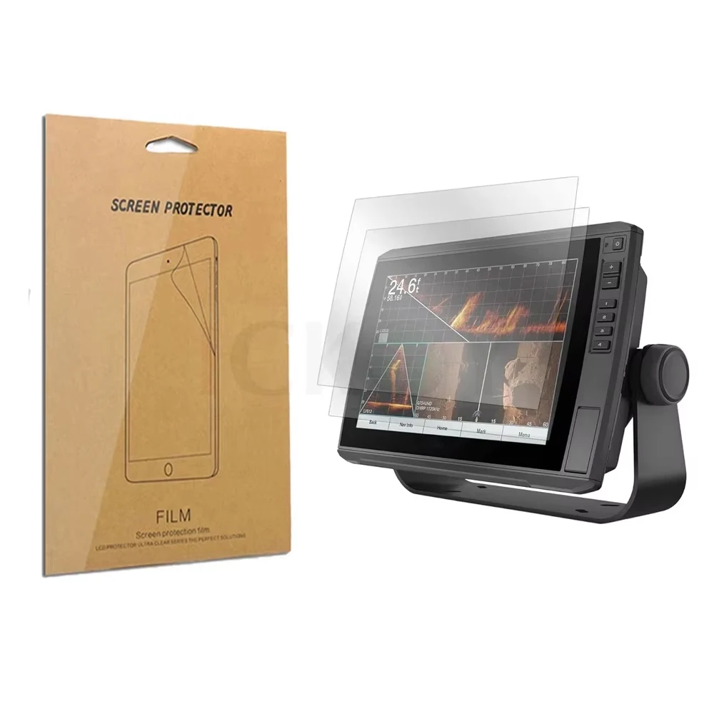 LCD Screen Protector Anti-Scratch HD Clear Protective Shield Film for Garmin EchoMAP Ultra 102sv 106sv GPS Accessories