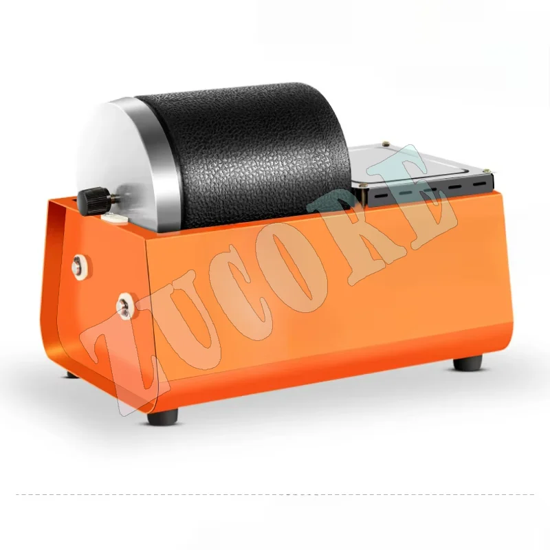 2.5KG small drum polishing machine for grinding gold silver jewelry jade cultural toys cleaning oxidation chamfering deburring