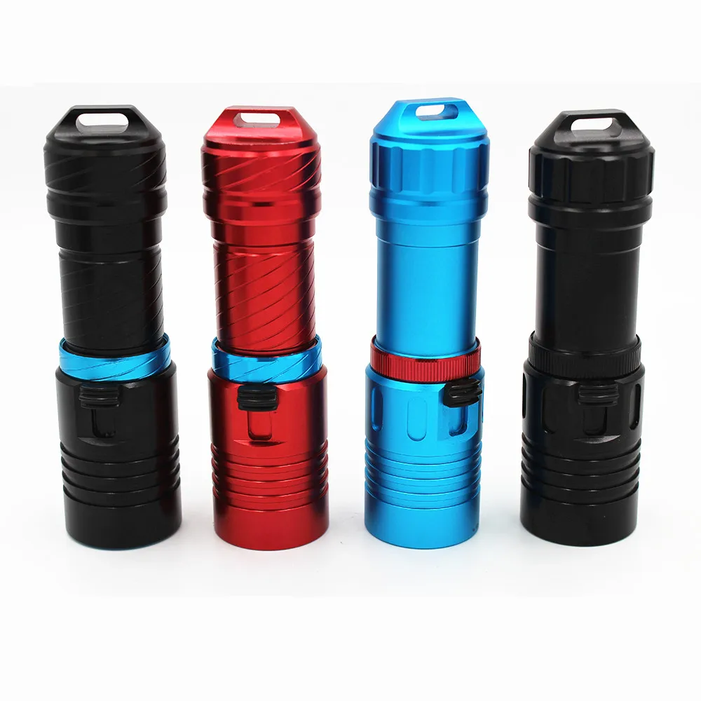 1200LM XM-L2 LED Diving Flashlight Underwater Waterproof 100M Torch Lamp Light Camping Lanterna With Stepless Dimming