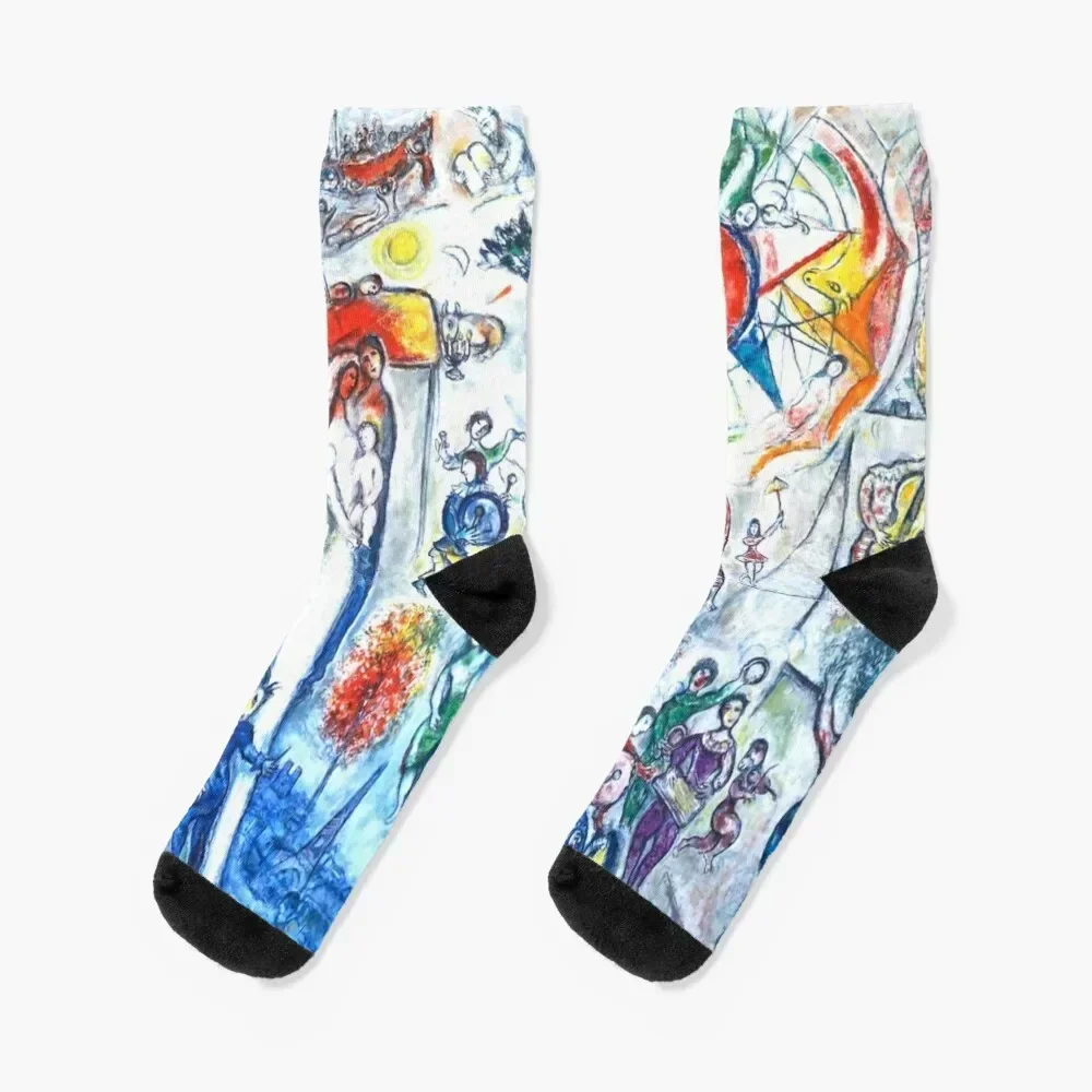 

Marc Chagall - La Vie (1964) Socks summer set Soccer kids Boy Child Socks Women's