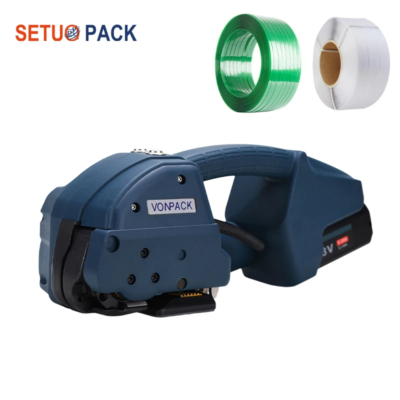 

Strapping Banding Machine Plastic Manual PP Battery Powered Brick 18V Packing Electric Strapping Machine