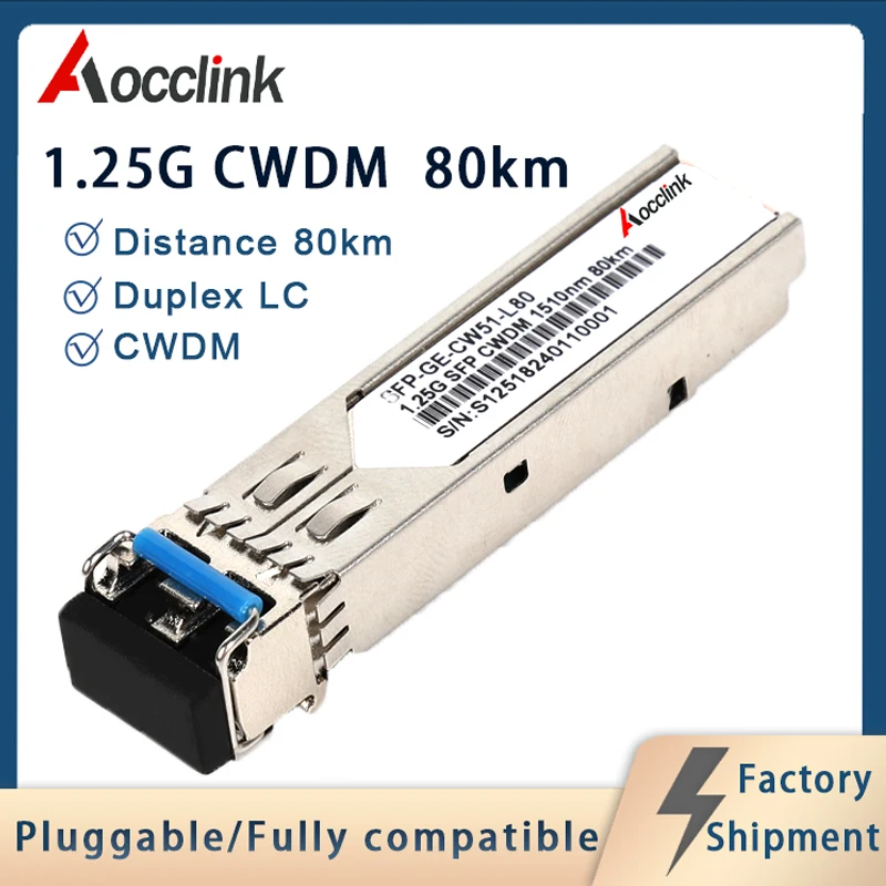Cwdm Sfp 1GE 1.25G …
