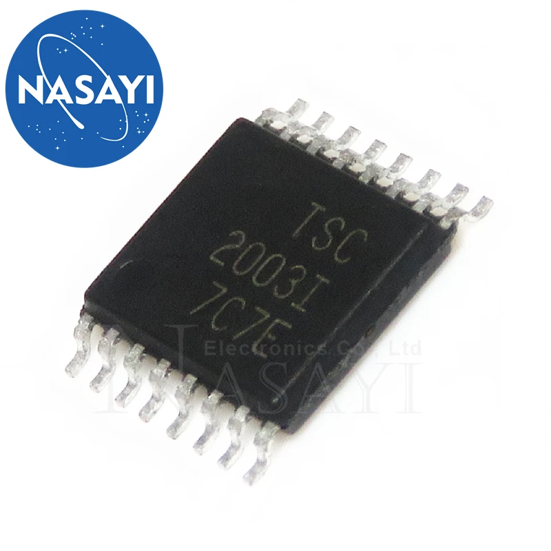 10 piezas, TSC2003IPWR, TSC2003, 2003, TSSOP-16