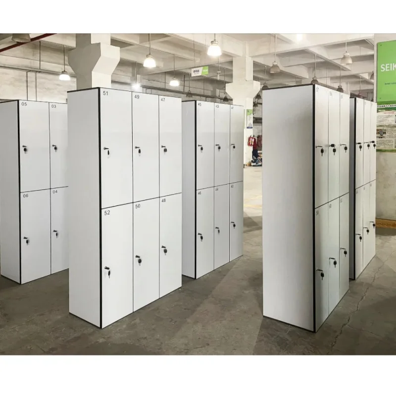 custom.DEBO Modern Durable HPL Compact Laminate Lockers with Customized Sizes Gym