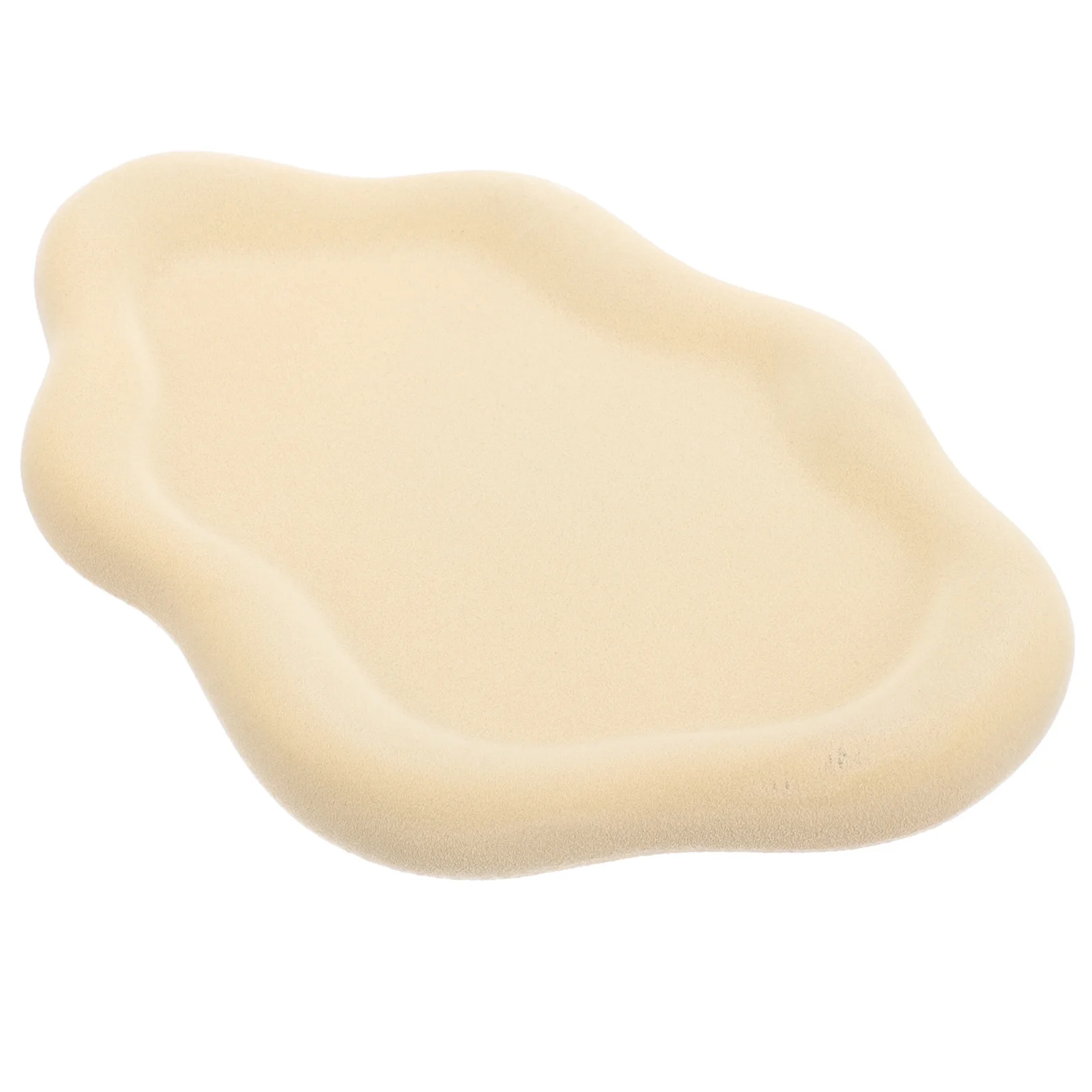 Stylish Ceramic Trinket Tray Jewelry Dish Unique Design Scratch Protection Desk Accessories Organizer Trinket Tray