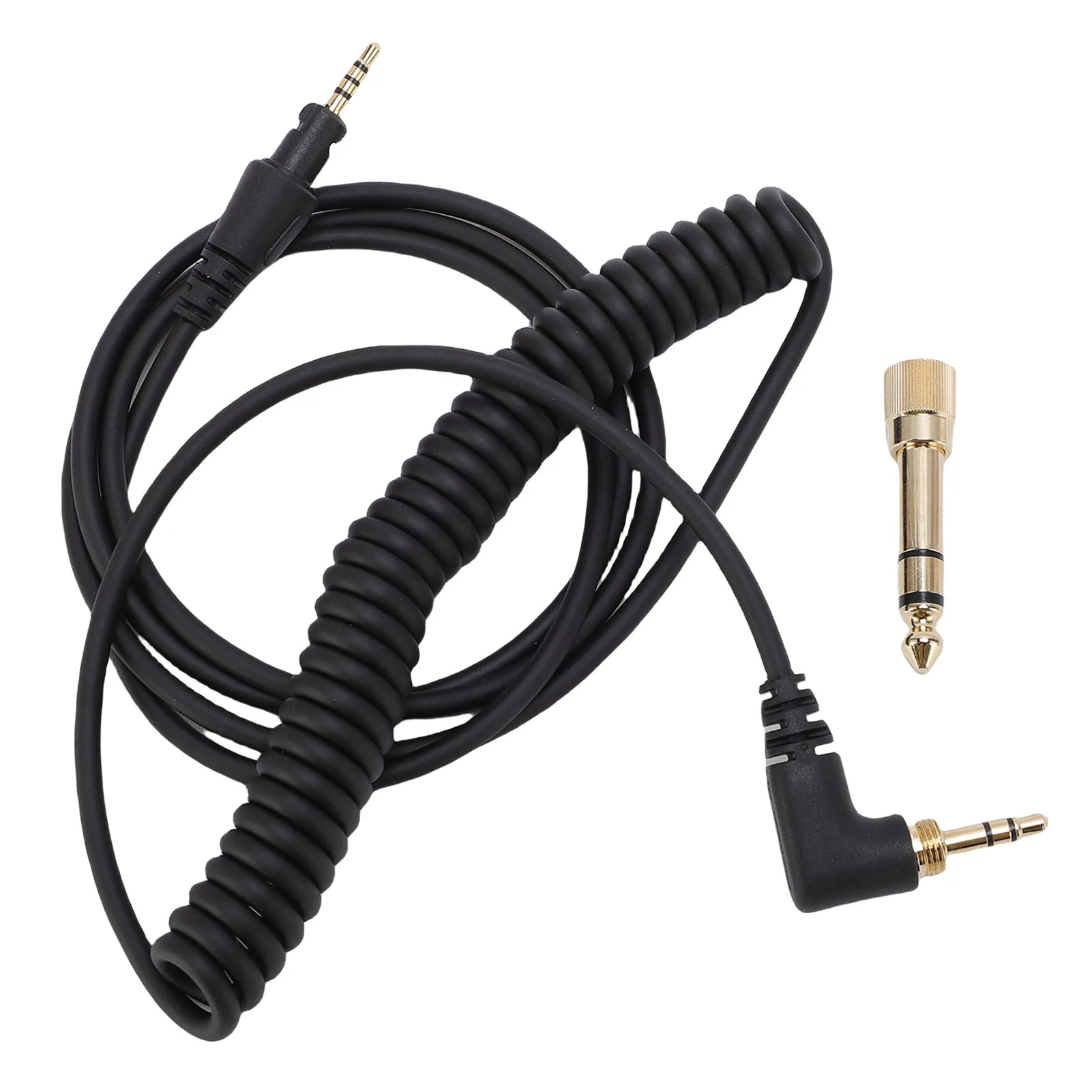 Earphone Cable Fit for DJ HDJ-CUE1BT HDJ-X5 HDJ-X7 HDJ-S7 6.35mm Adapter Headphone Cable Replacement Headphone Sound Cable