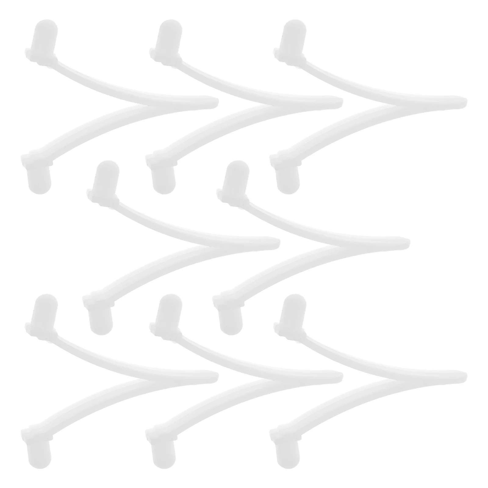 

8pcs Swimming Pool Cleaning Accessories Durable V Clips Locking Handle Tools Brush Skimmer Rake Device Replacement Fits