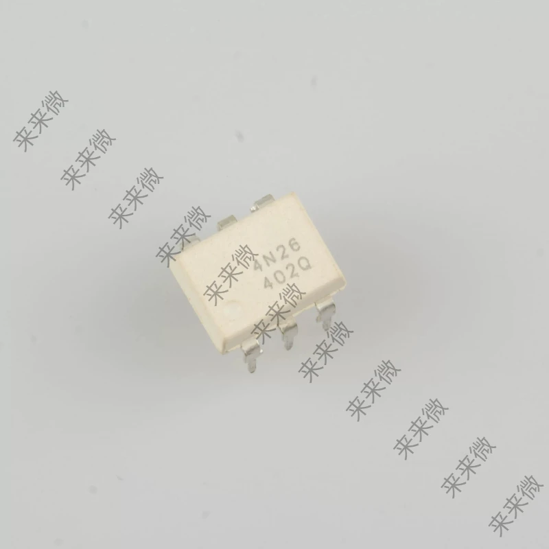 10pcs 4N26 DIP-6 Transistor Output Optocoupler High CTR DC Input Photocoupler Isolator One-Stop BOM Service