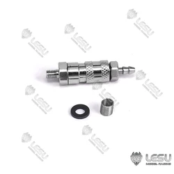 LESU Oil Nozzle Quick Connector Oil Pipe High Pressure Quick Disassembly For 1/14 Rc Diy Tamiya Hydraulic Dumper Truck Excavator