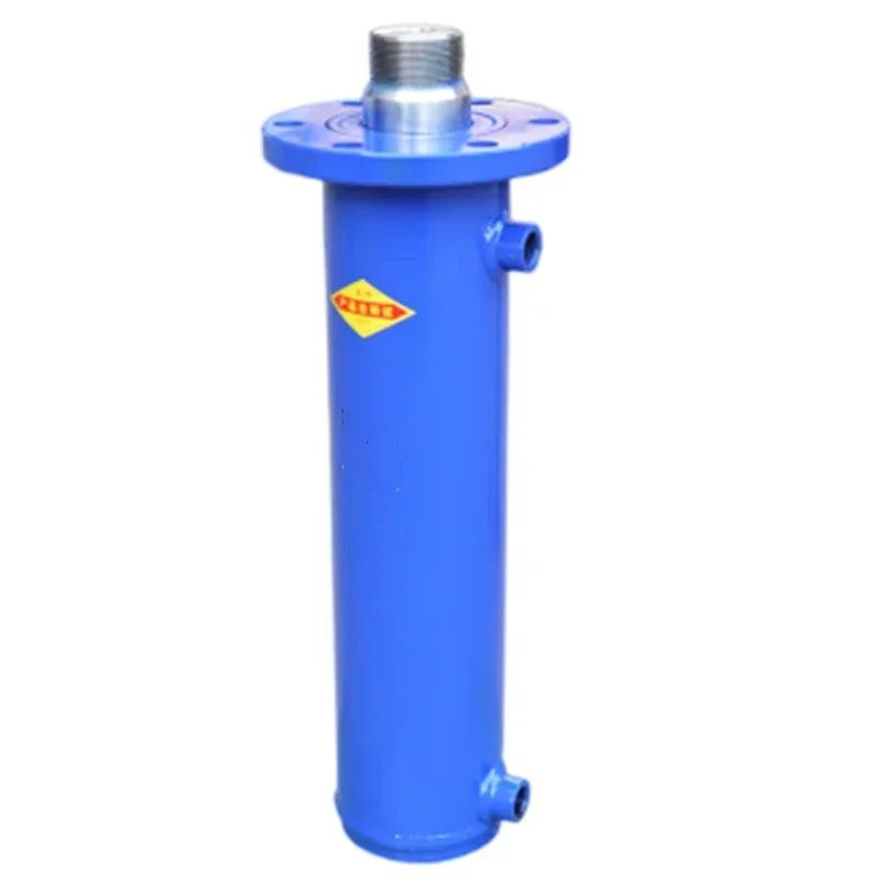 소형 신형 A12T 플랜지 리프트 유압 실린더 양방향 유압 실린더 베일러 프레스 기계 분리형 디젤 오일 상단 접근