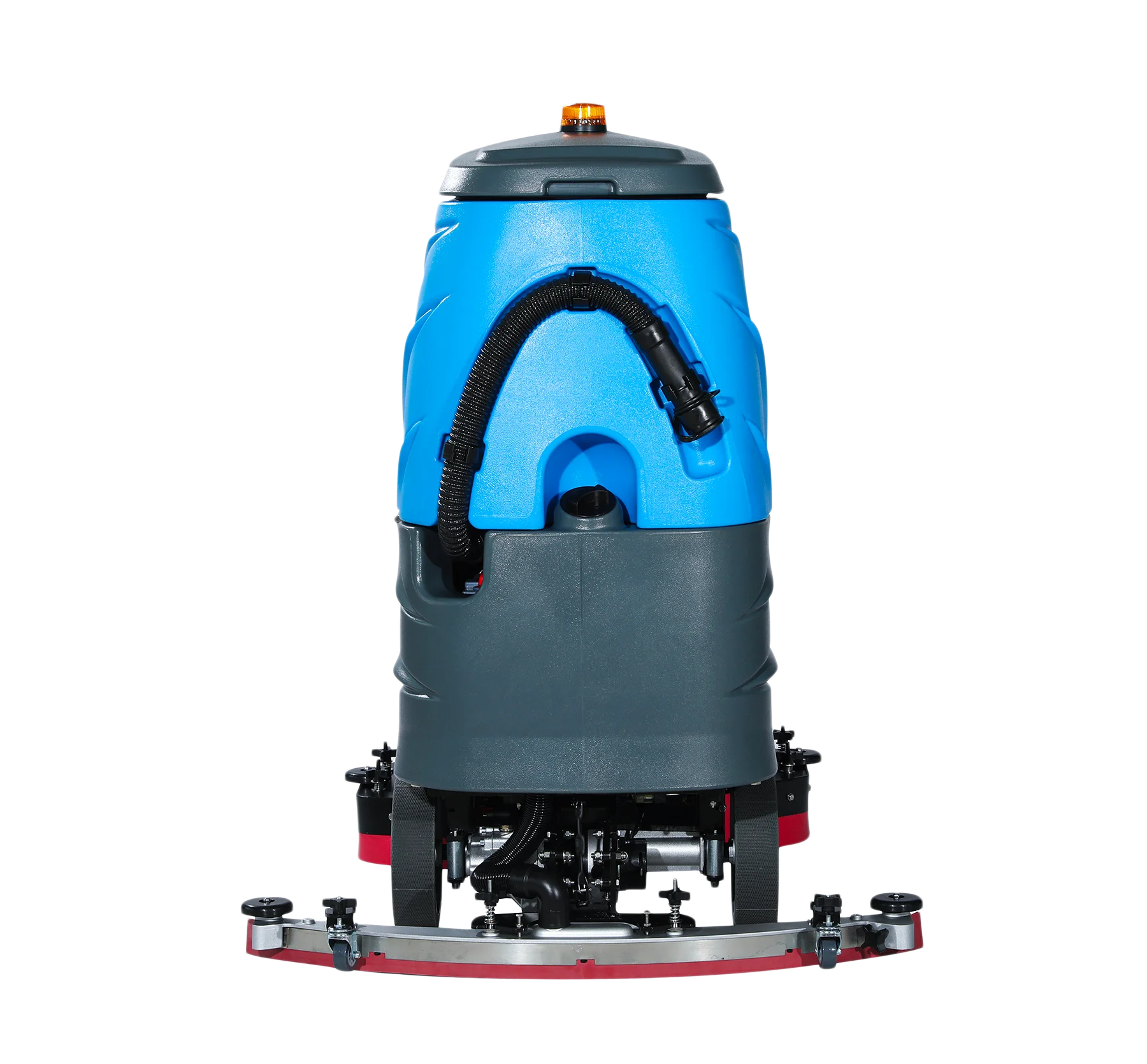 Electric Commercial Floor Scrubber Making Machine with New Scratomac Brushes for Hotel Cleaning