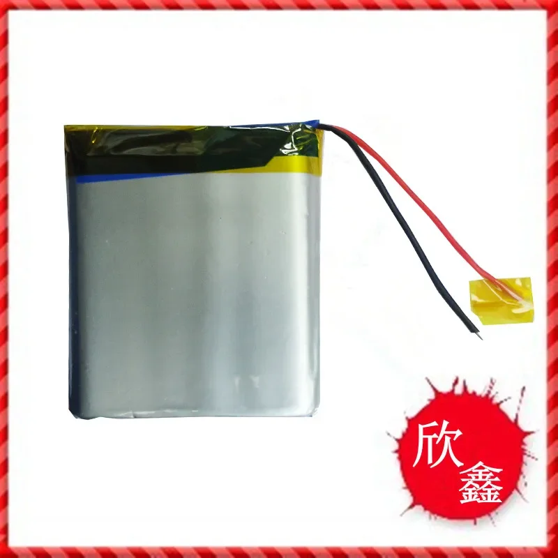 3.7V 4.2V lithium battery MP3 MP4 mid ultra-thin polymer battery 550mah 254343