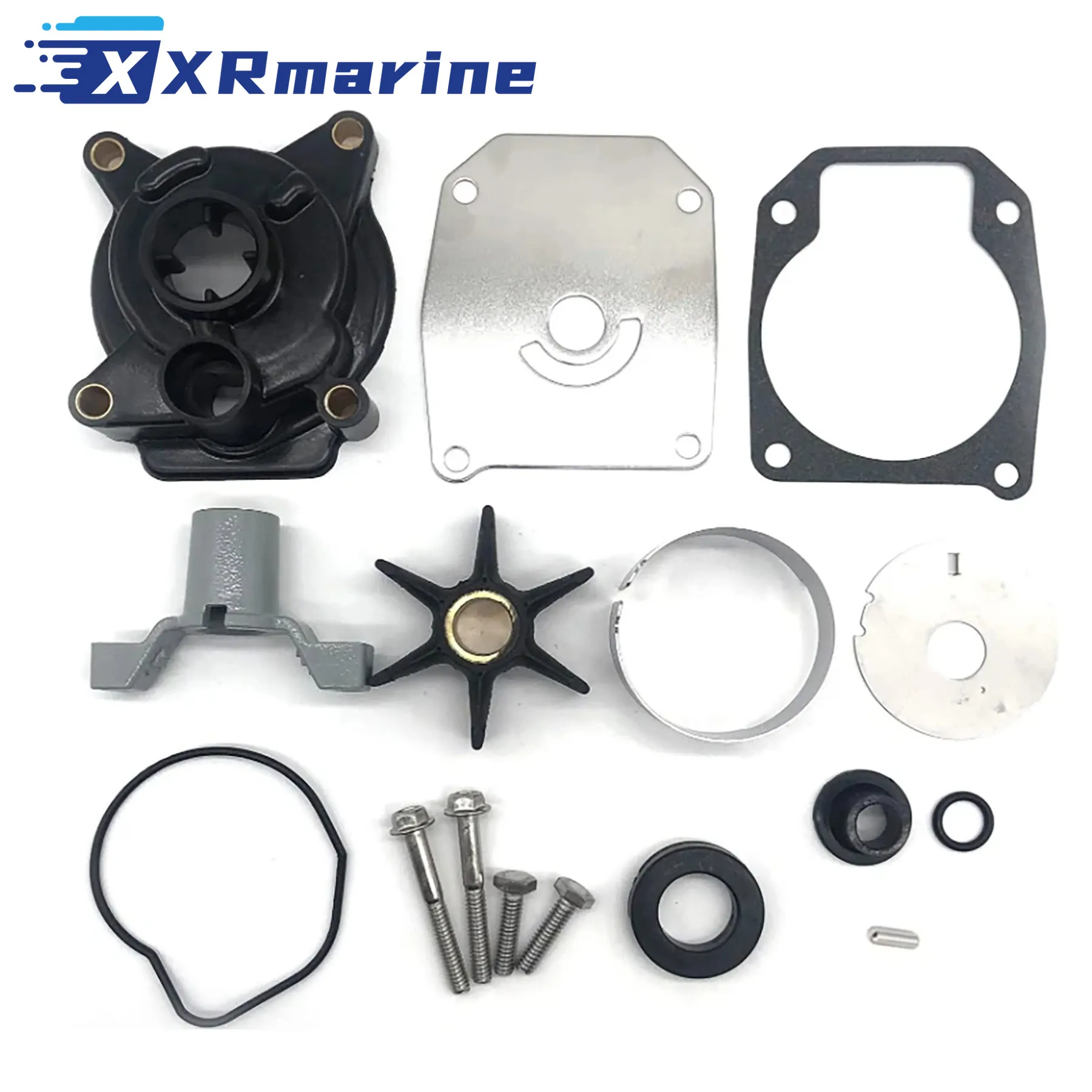 Outboard  Water Pump Repair Kit Fits Johnson Evinrude 2 Str 40 50 55 60 HP Engines Replace 391635 0391635 Sierra 18-3378 9‑48204